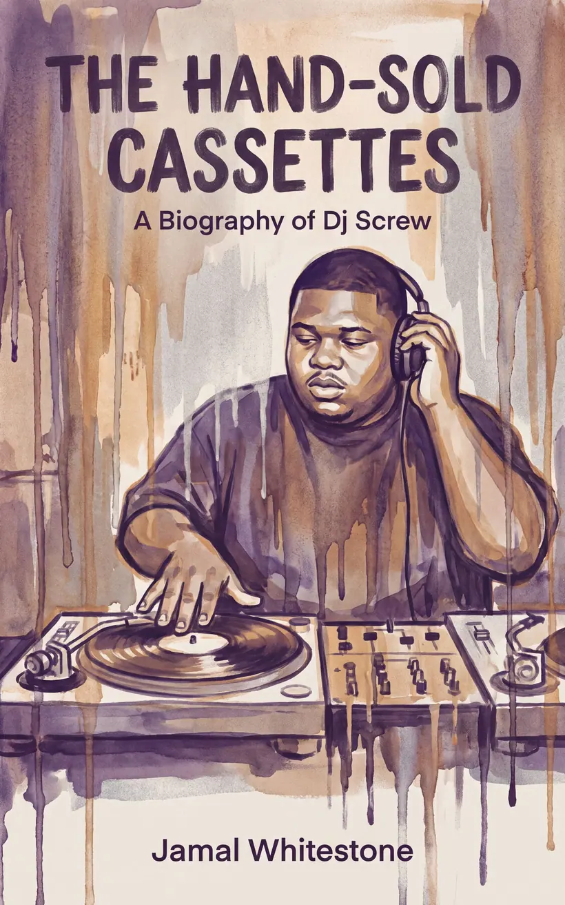 Cover of The Hand-Sold Cassettes, a biography of Dj Screw