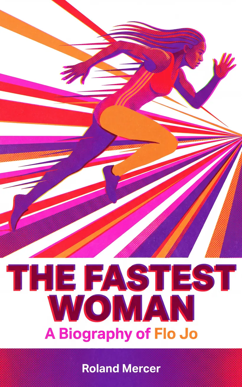 Cover of The Fastest Woman, a biography of Flo Jo