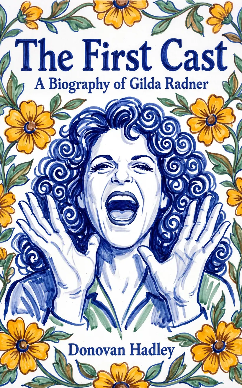 Cover of The First Cast, a biography of Gilda Radner