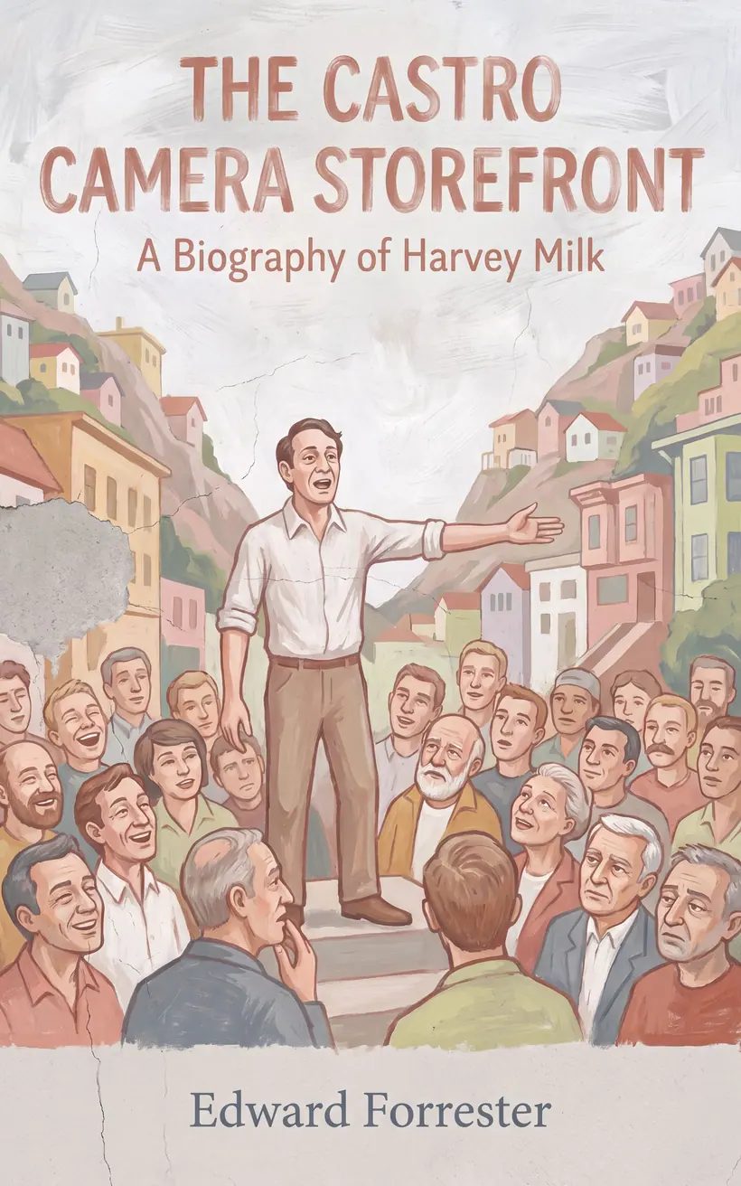 Cover of The Castro Camera Storefront, a biography of Harvey Milk