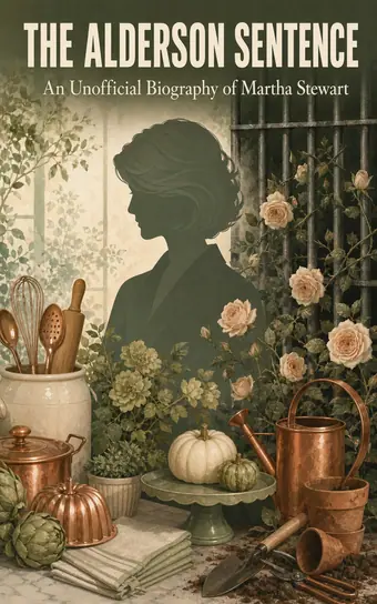 Cover of The Alderson Sentence, a biography of Martha Stewart