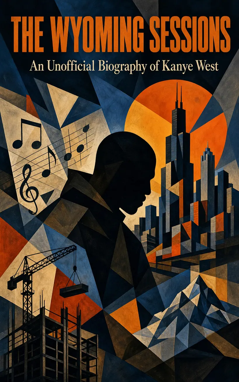Cover of The Wyoming Sessions, a biography of Kanye West