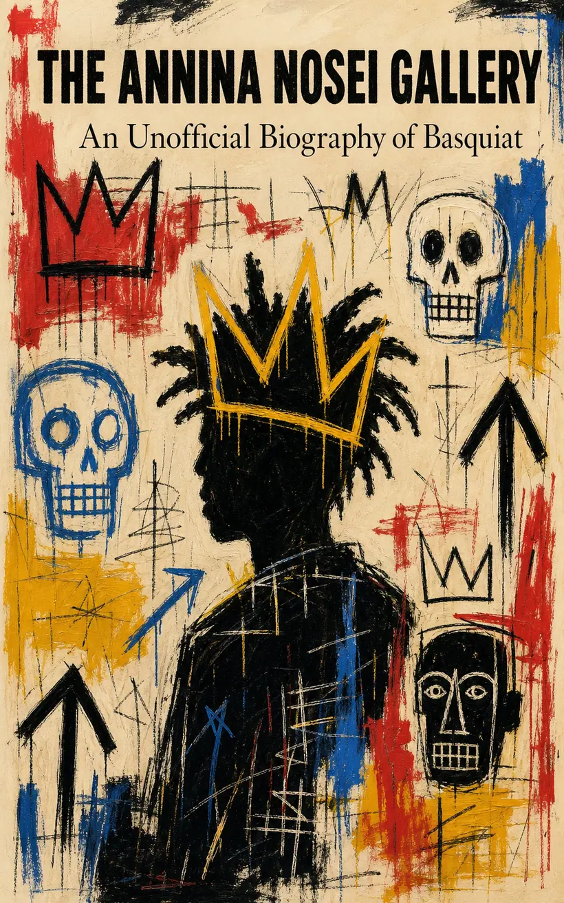Cover of The Annina Nosei Gallery, a biography of Basquiat
