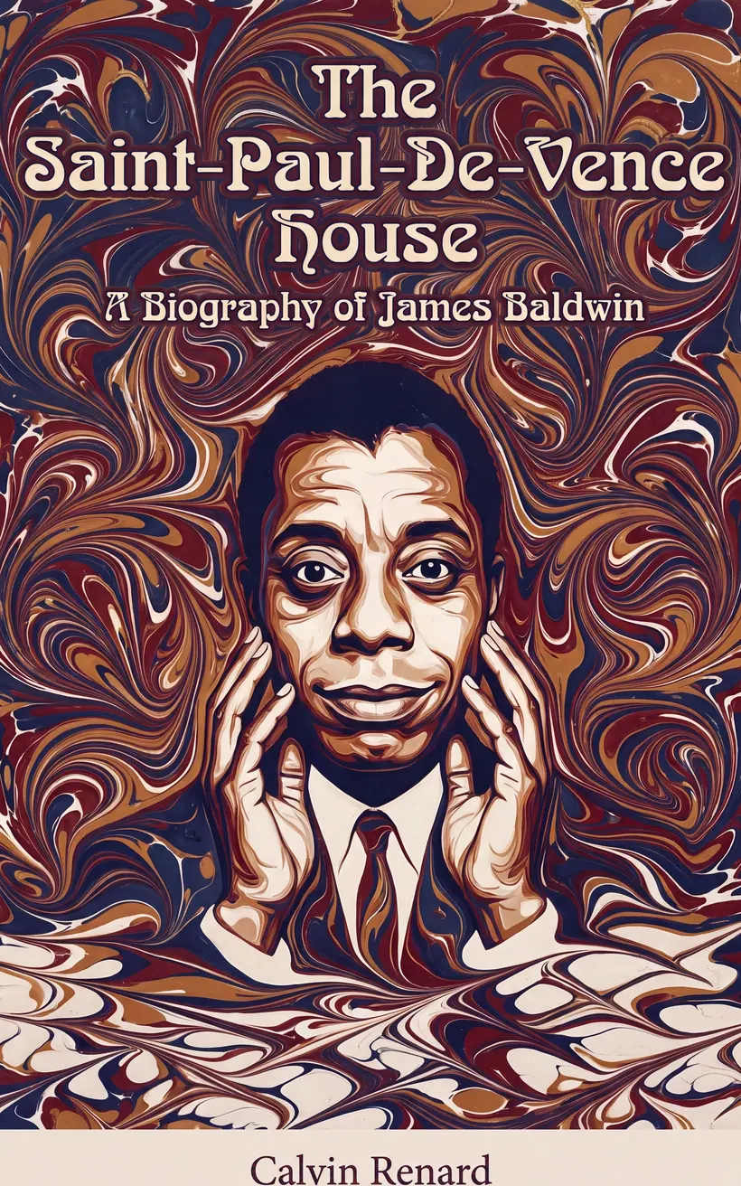 Cover of The Saint-Paul-De-Vence House, a biography of James Baldwin