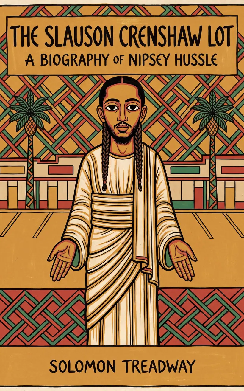 Cover of The Slauson Crenshaw Lot, a biography of Nipsey Hussle