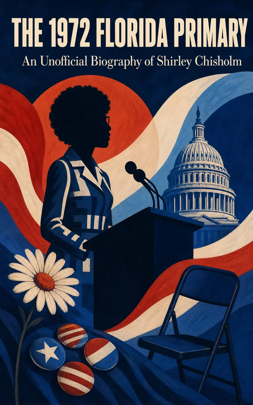 Cover of The 1972 Florida Primary, a biography of Shirley Chisholm
