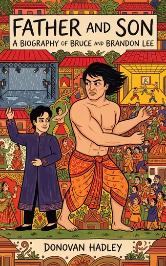 Cover of Father and Son, a biography of Bruce And Brandon Lee