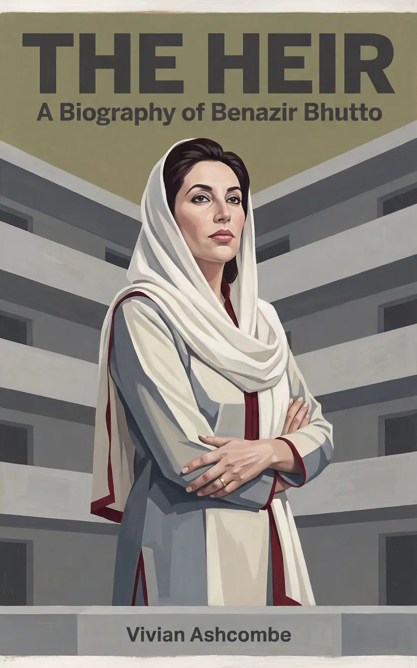 Cover of The Heir, a biography of Benazir Bhutto