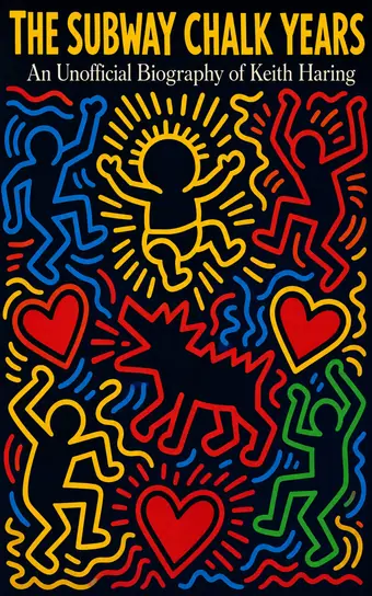 Cover of The Subway Chalk Years, a biography of Keith Haring