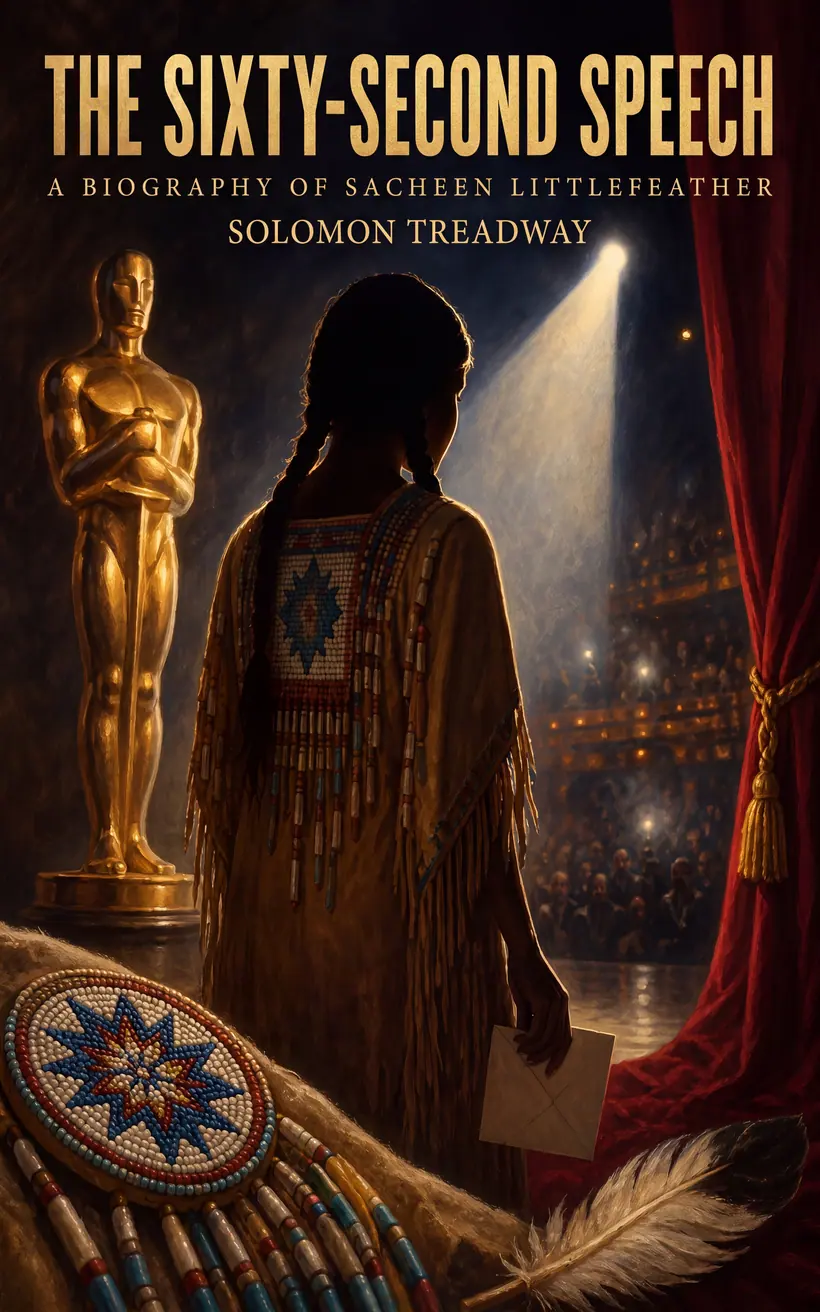 Cover of The Sixty-Second Speech, a biography of Sacheen Littlefeather