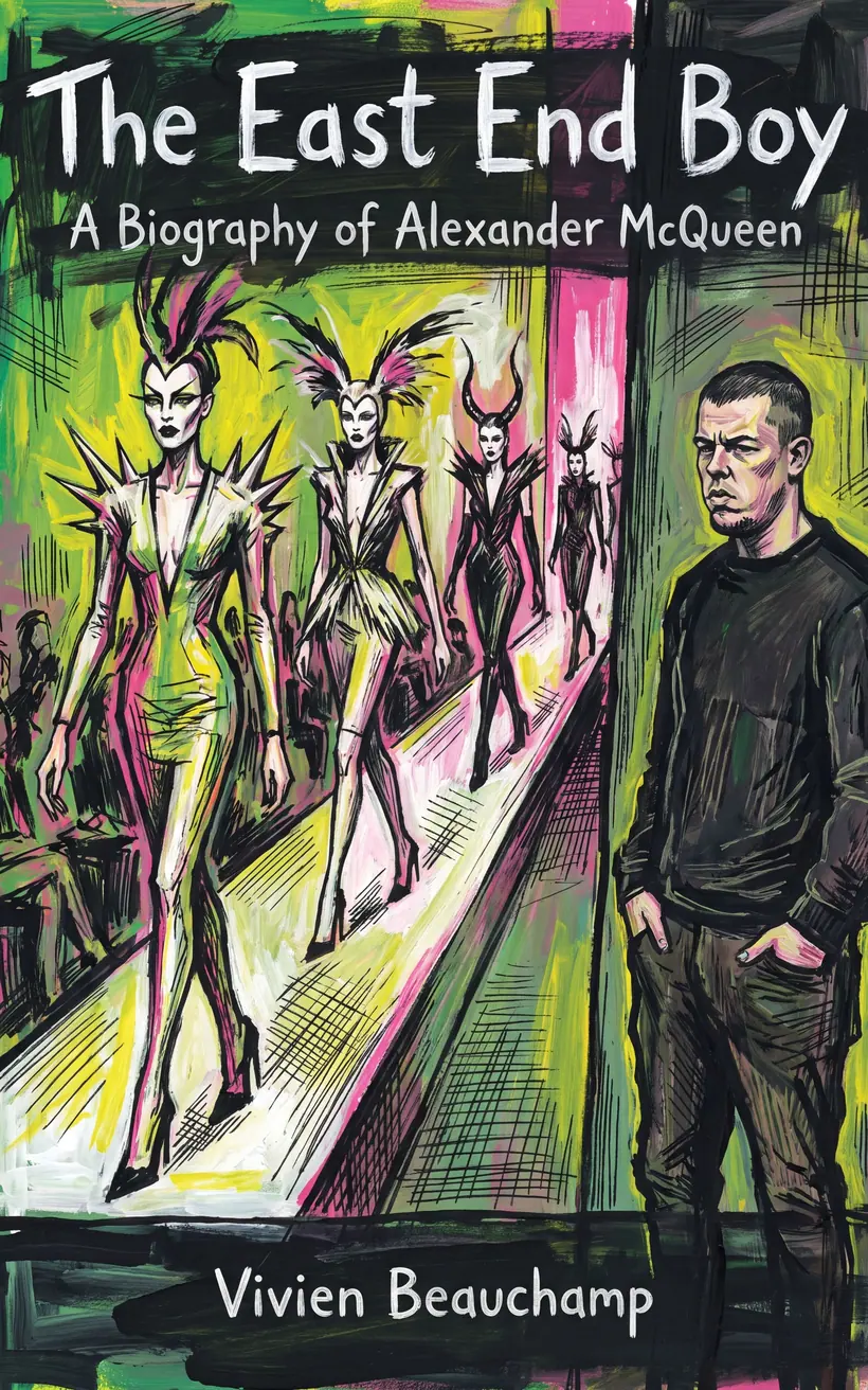 Cover of The East End Boy, a biography of Alexander Mcqueen
