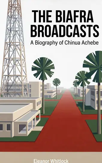 Cover of The Biafra Broadcasts, a biography of Chinua Achebe