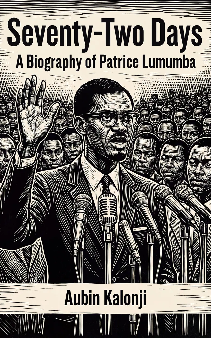 Cover of Seventy-Two Days, a biography of Patrice Lumumba