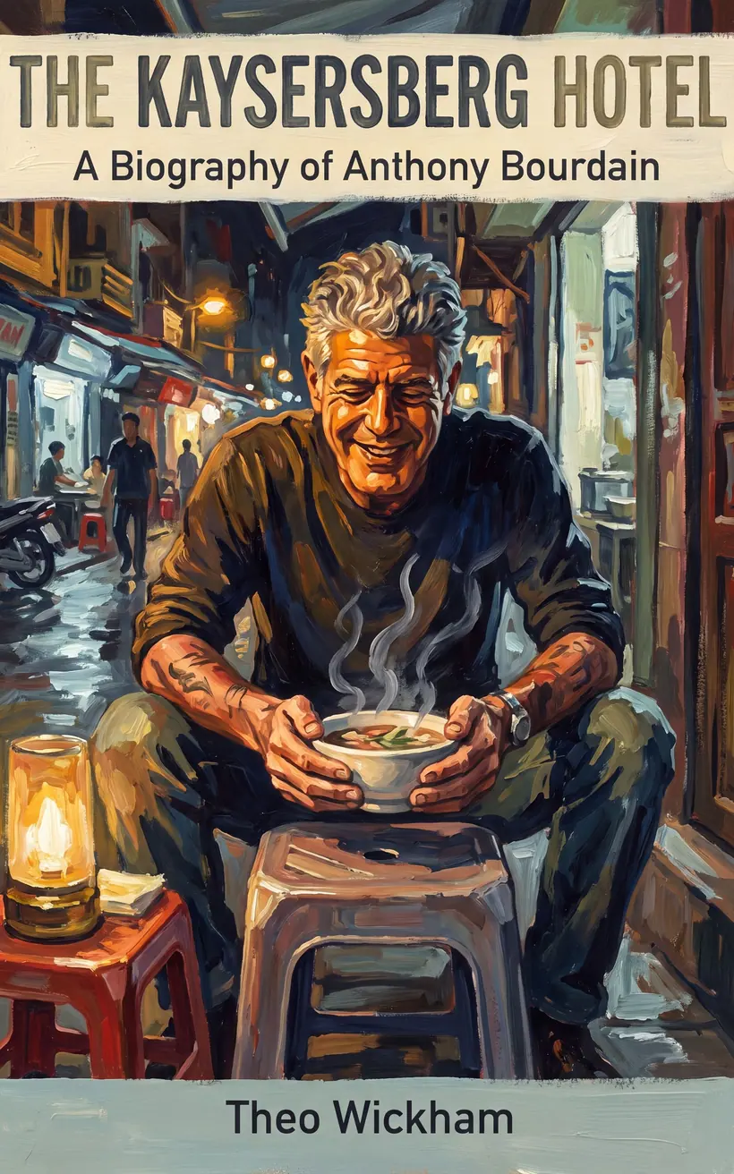 Cover of The Kaysersberg Hotel, a biography of Anthony Bourdain
