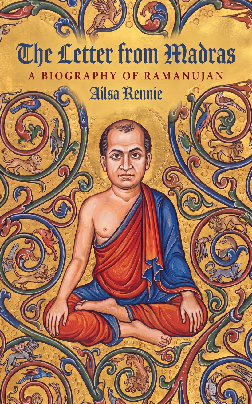 Cover of The Letter from Madras, a biography of Ramanujan