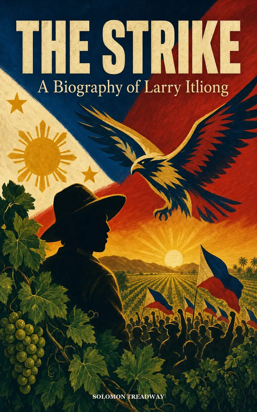 Cover of The Strike, a biography of Larry Itliong