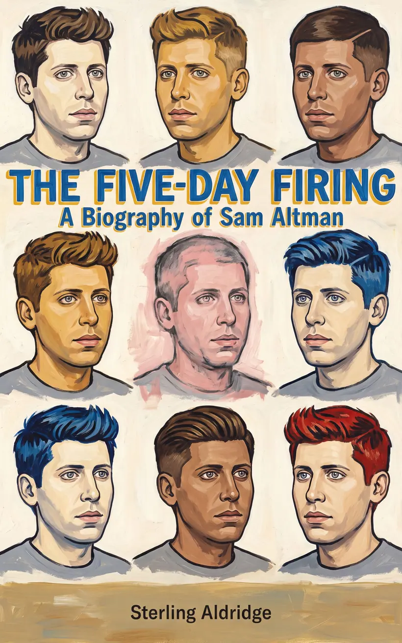 Cover of The Five-Day Firing, a biography of Sam Altman