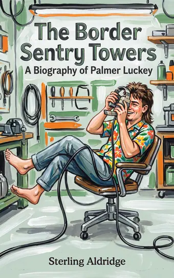 Cover of The Border Sentry Towers, a biography of Palmer Luckey