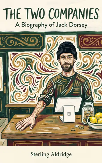Cover of The Two Companies, a biography of Jack Dorsey