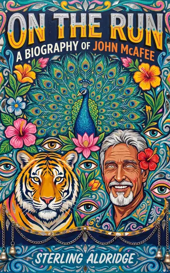 Cover of On the Run, a biography of John Mcafee