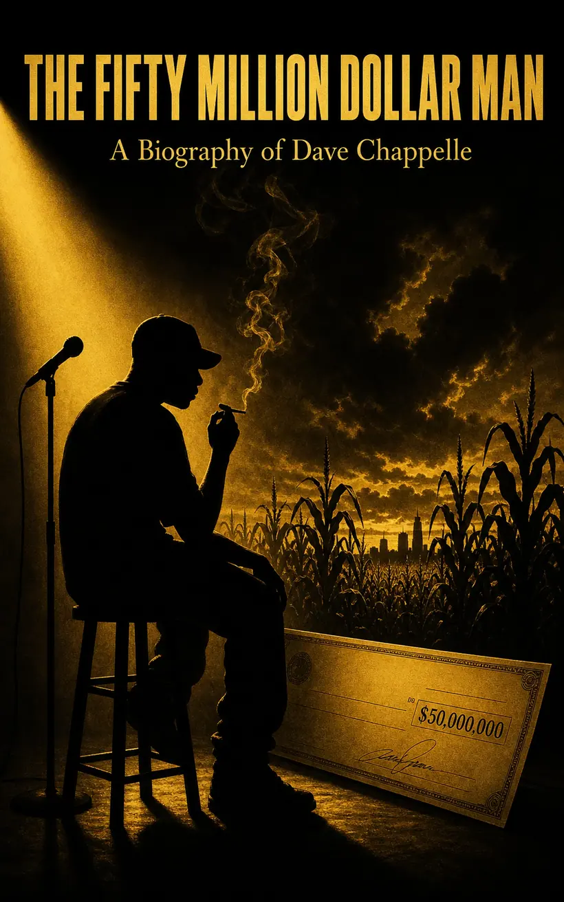 Cover of The Fifty Million Dollar Man, a biography of Dave Chappelle
