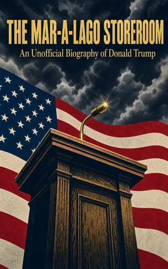 Cover of The Mar-a-Lago Storeroom, a biography of Donald Trump