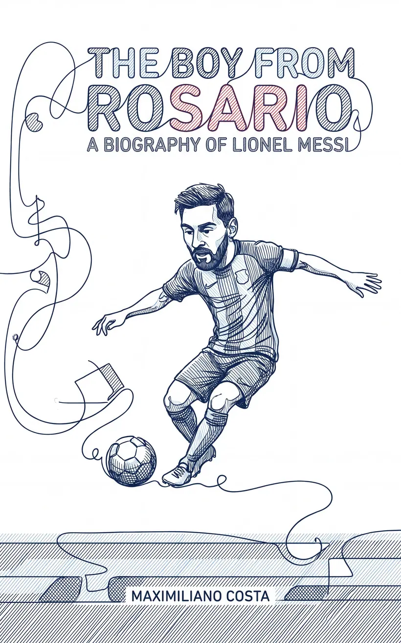 Cover of The Boy from Rosario, a biography of Lionel Messi