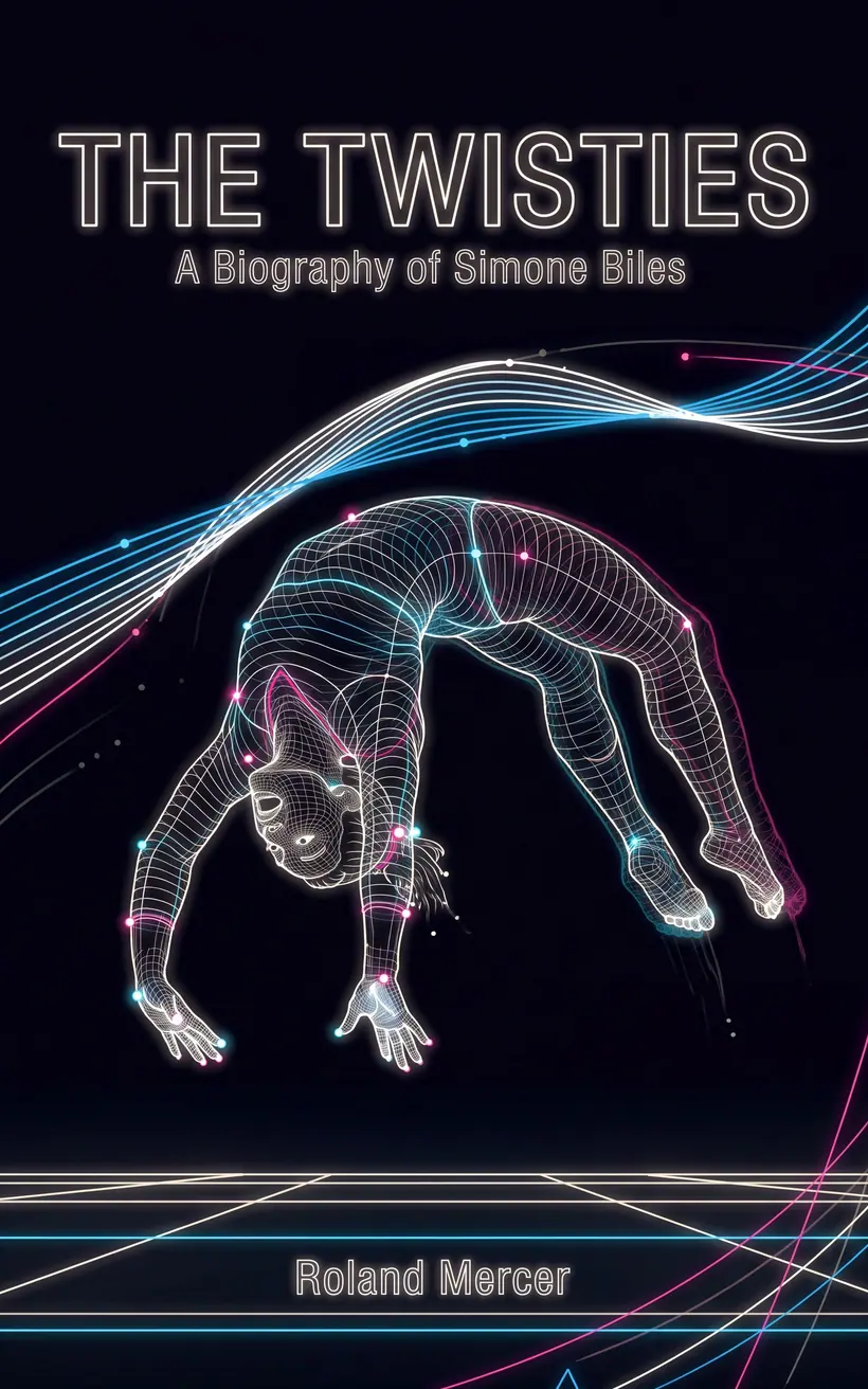 Cover of The Twisties, a biography of Simone Biles