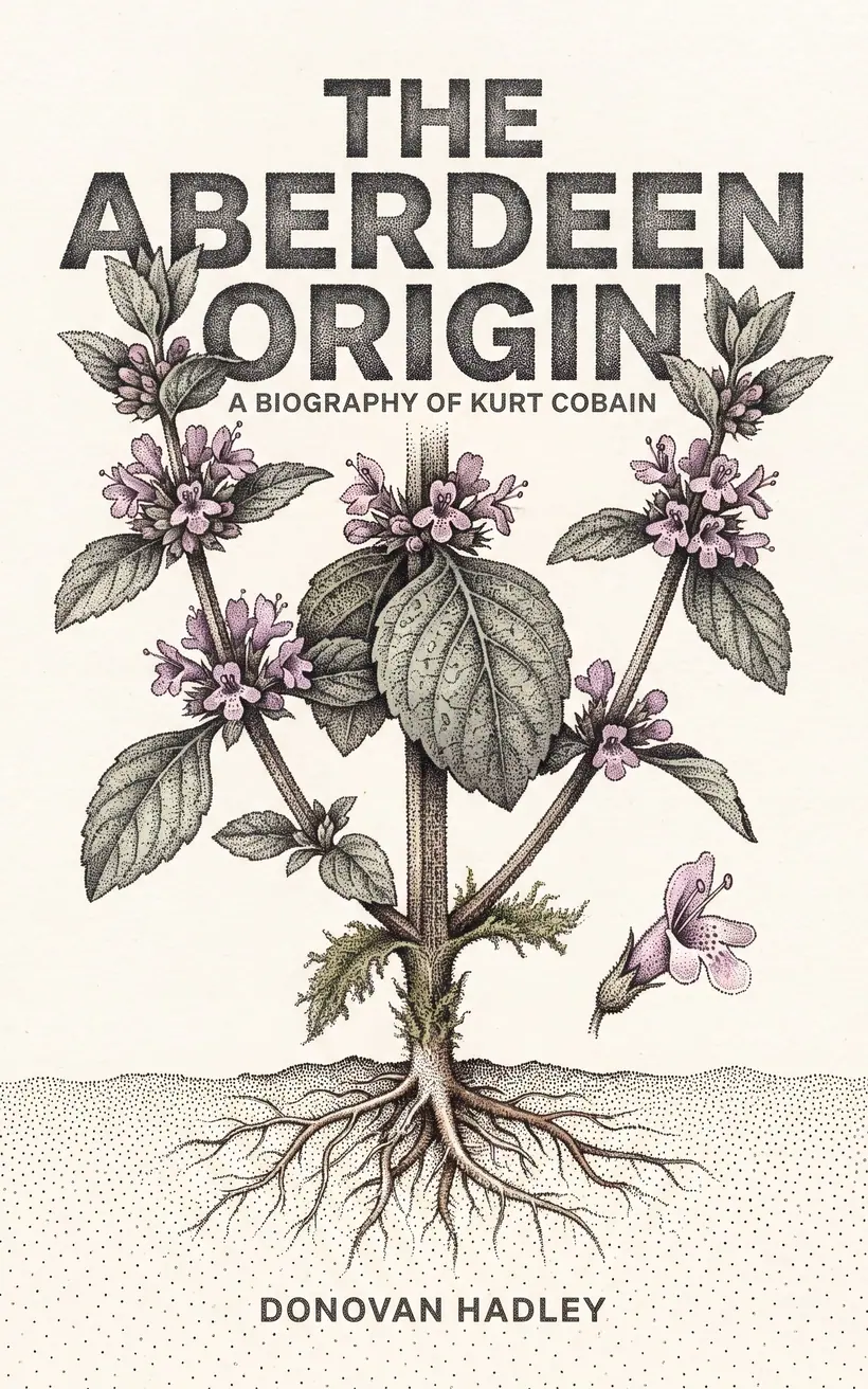 Cover of The Aberdeen Origin, a biography of Kurt Cobain