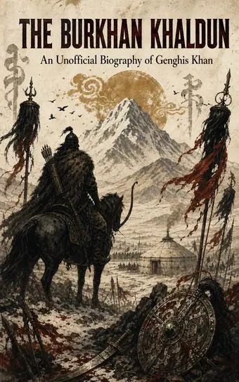 Cover of The Burkhan Khaldun, a biography of Genghis Khan