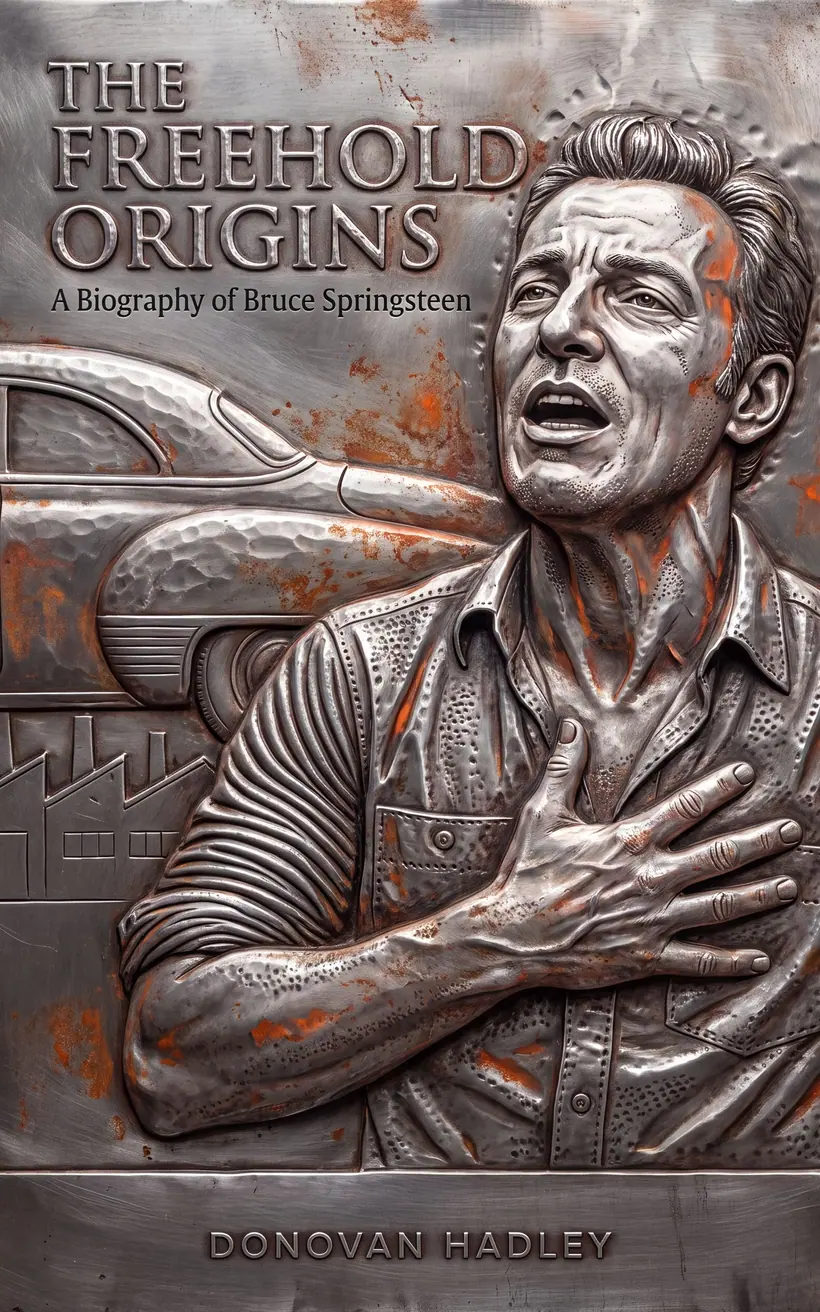 Cover of The Freehold Origins, a biography of Bruce Springsteen