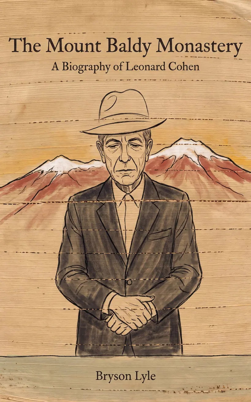 Cover of The Mount Baldy Monastery, a biography of Leonard Cohen