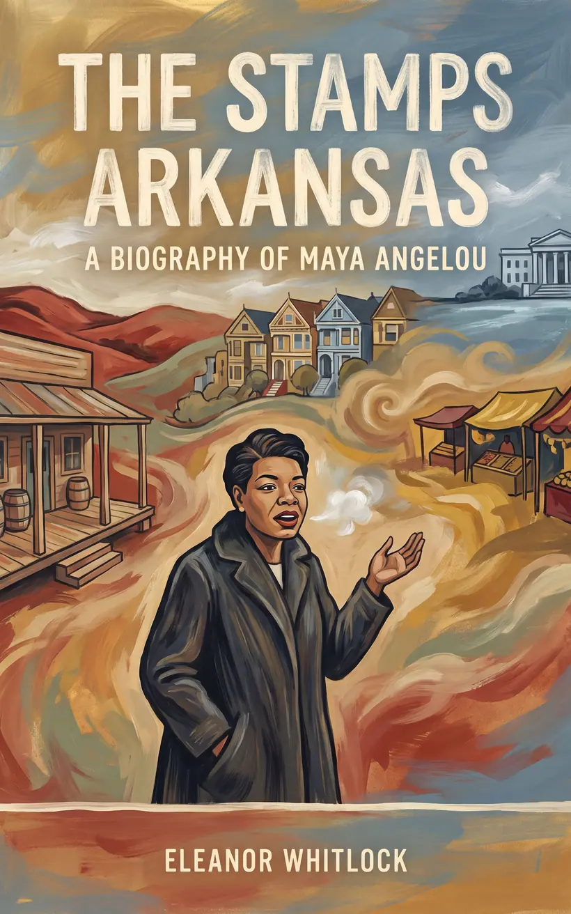 Cover of The Stamps Arkansas, a biography of Maya Angelou