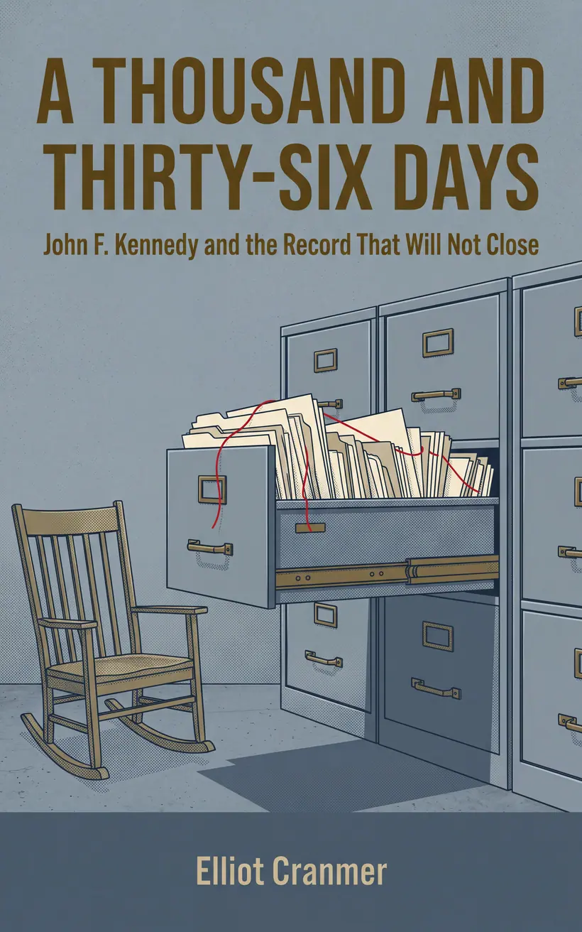 Cover of A Thousand and Thirty-Six Days, a biography of John F Kennedy