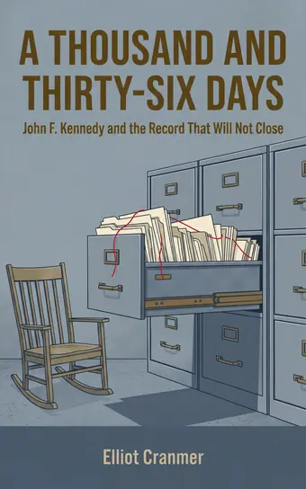 Cover of A Thousand and Thirty-Six Days, a biography of John F Kennedy