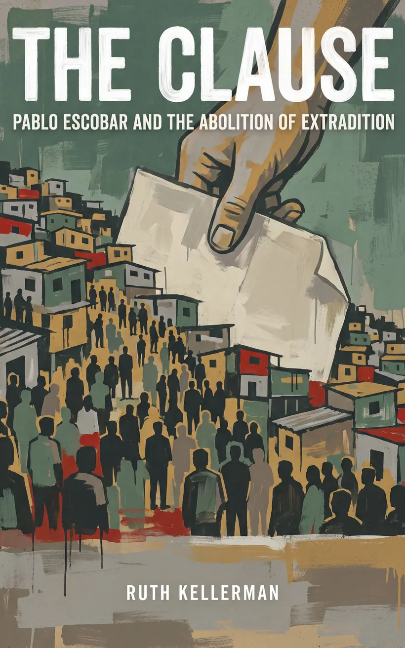 Cover of The Clause, a biography of Pablo Escobar