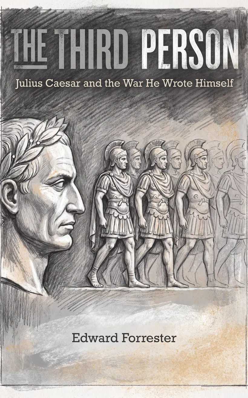 Cover of The Third Person, a biography of Julius Caesar