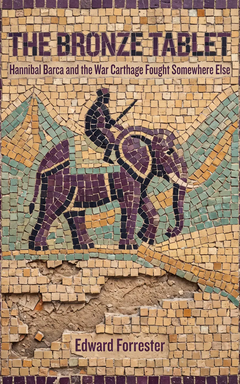 Cover of The Bronze Tablet, a biography of Hannibal Barca